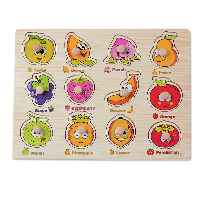 Wooden Baby Toys Puzzle Board Set